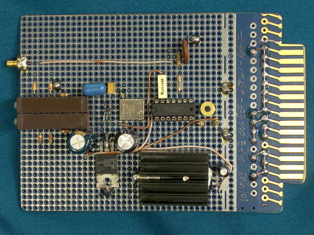 Assembled VCTCXO Circuit Board